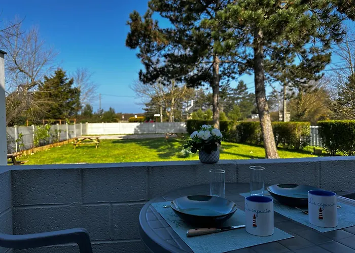 Escapade A 700m De La Mer, Parking Et Terrasse Le Capucin Apartment Cayeux-sur-Mer